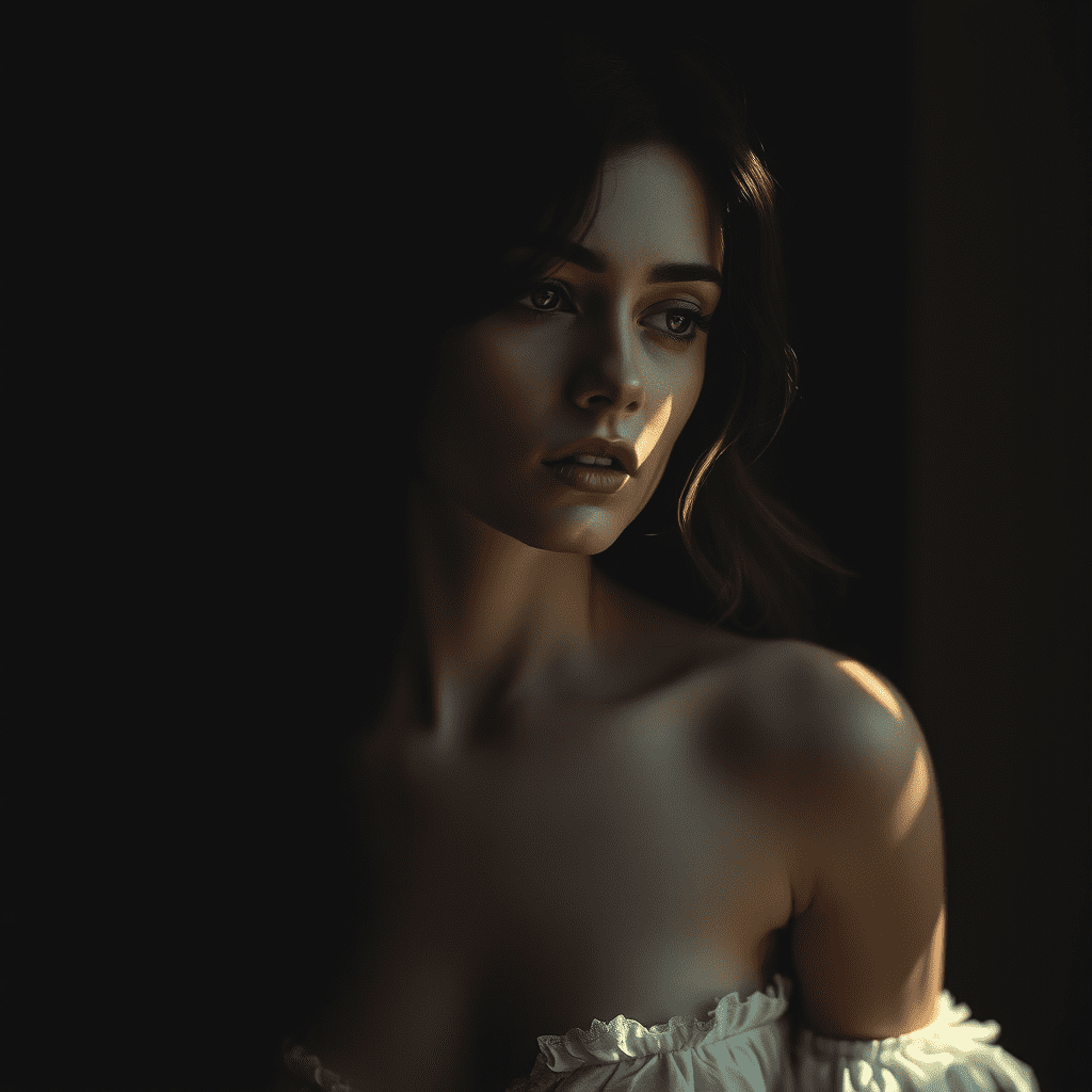 Flux 模型生成美女、女性图像 Prompt 提示词