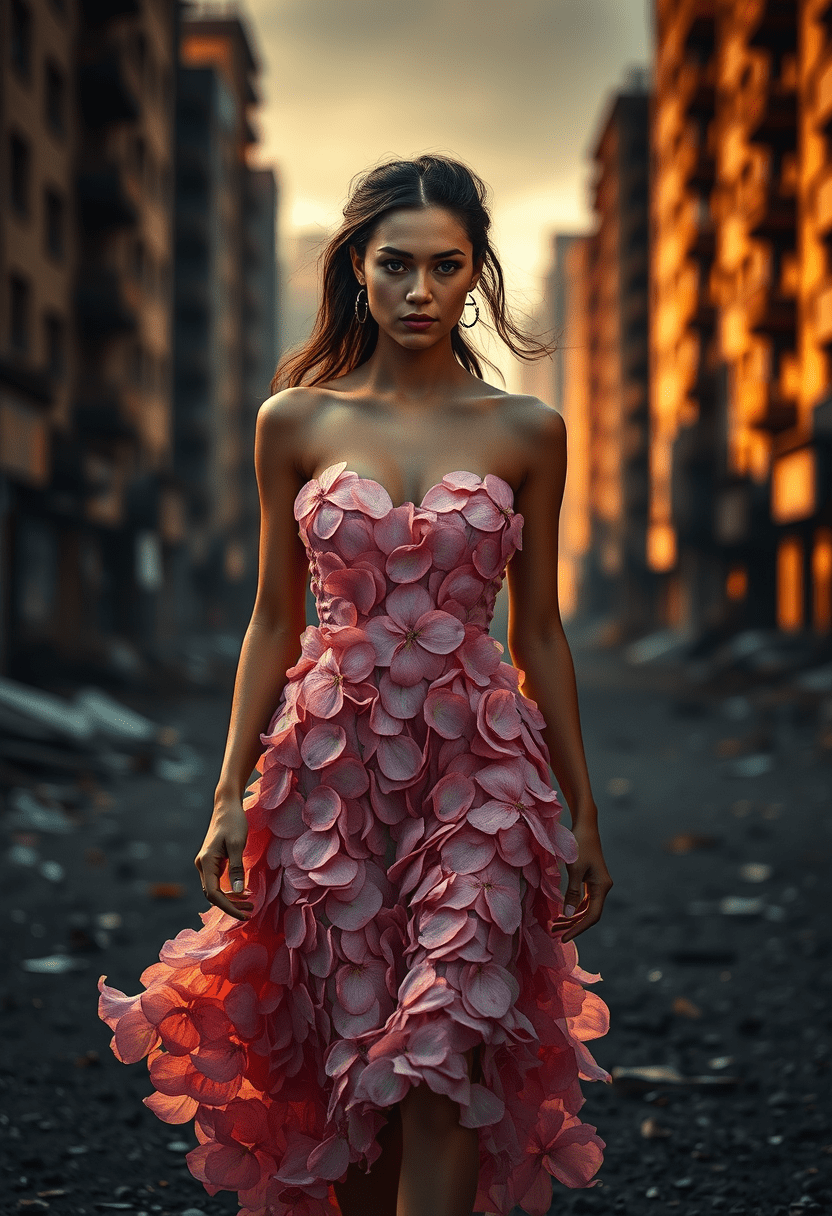 Flux 模型生成美女、女性图像 Prompt 提示词